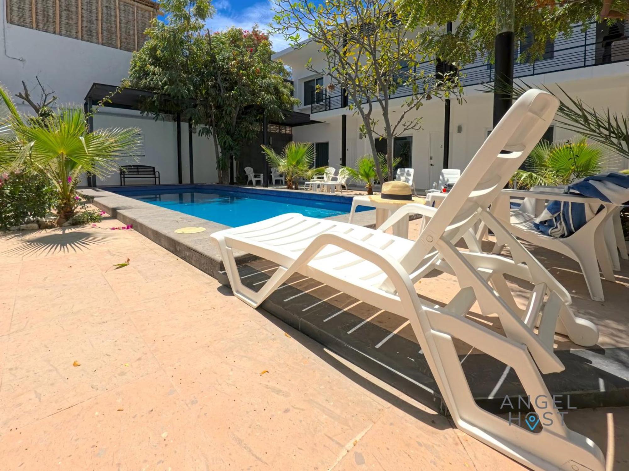 Commercial Zone Studios, Pool, Bbq And Beach 7 Blocks La Paz Luaran gambar